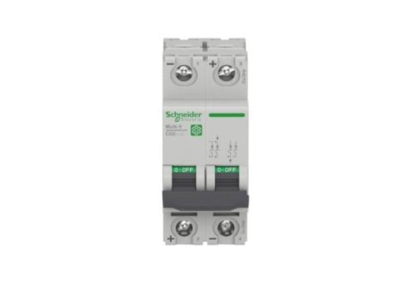 Schneider Electric Circuit breaker Multi9 C60H-DC 10A 2P C-characteristic 500VDC UL1077