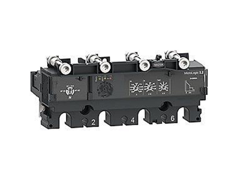 Schneider Electric Current relay MicroLogic 2.2 for ComPacT NSX 250 circuit breakers electronic rated current 250A 4 pole