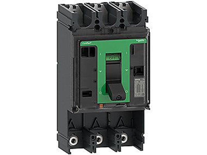 Schneider Electric Circuit breaker without current relay ComPacT NSX400F 36 kA at 415 VAC 50/60 Hz 400 A 3 poles