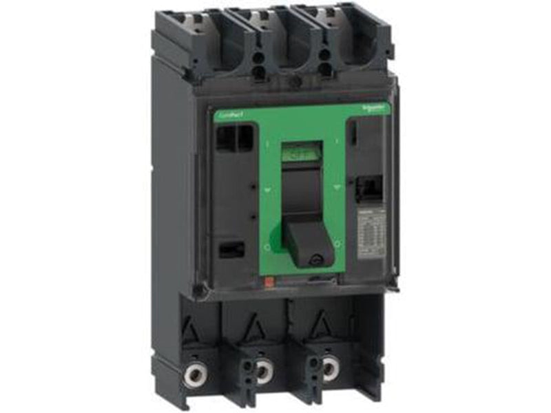 Schneider Electric Circuit breaker without current relay ComPacT NSX400F 36 kA at 415 VAC 50/60 Hz 400 A 3 poles