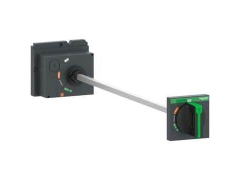 Schneider Electric Extended rotary handle ComPacT NSX 100/160/250 black handle shaft length 185 to 600 mm IP55