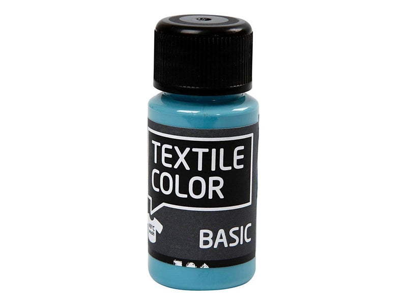 Creativ Company Textile Color Semi-opaque Textile Paint - Pigeon Blue 50ml