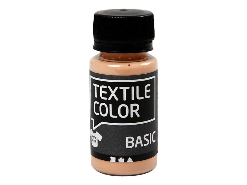 Creativ Company Textile Color Semi-opaque Textile Paint - Light Beige 50ml