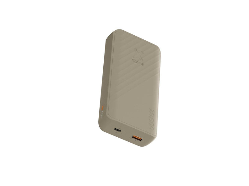 Xtorm Power Bank 20.000mAh 15W USB-C & USB-A Beige Powerbank (Akku) - Beige - 20000 mAh