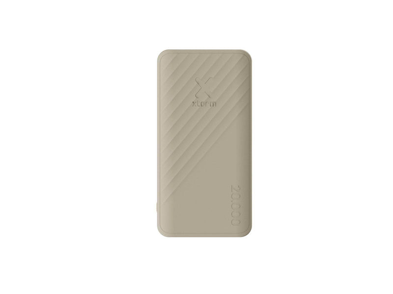 Xtorm Power Bank 20.000mAh 15W USB-C & USB-A Beige Powerbank (Akku) - Beige - 20000 mAh