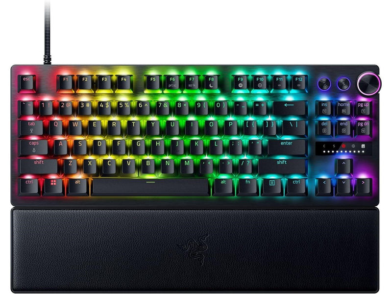 Razer Huntsman V3 Pro Tenkeyless - Gaming Tastaturen - ohne Numpad - Deutsch - Schwarz