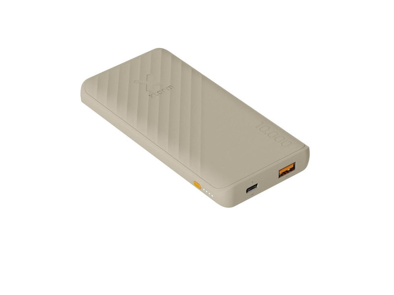 Xtorm Power Bank 10.000mAh 15W USB-C & USB-A Beige Powerbank (Akku) - Beige - 10000 mAh