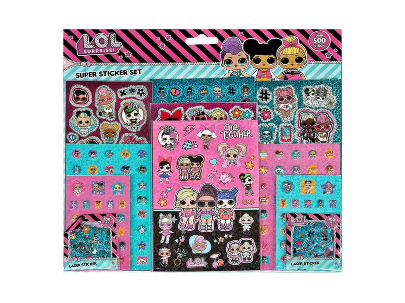 L.O.L. L.O.L Surprise! Super Sticker Set 500pcs.