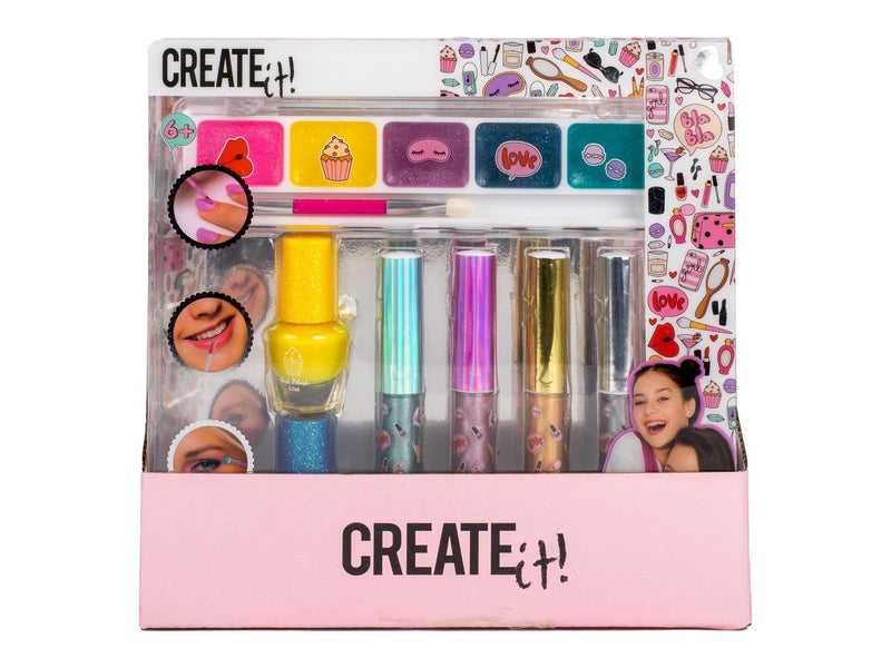 Canenco Create it! Beauty Makeup Set Metallic