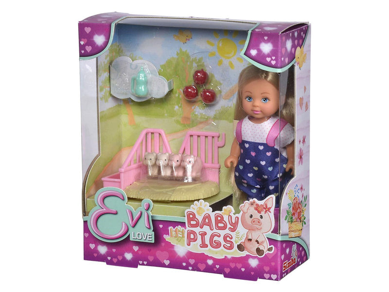 Evi Love Mini Doll with Piglets
