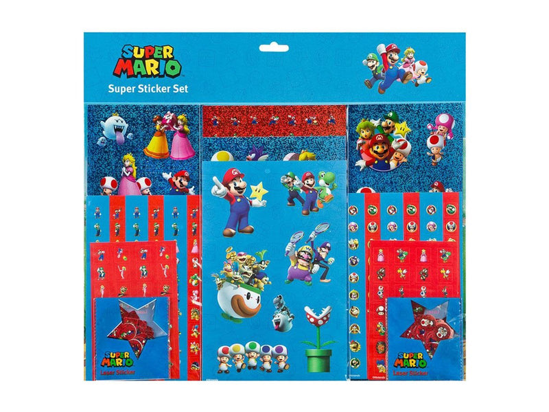 Super Mario Super Sticker set