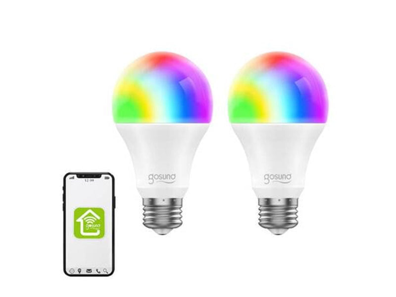 Gosund Smart Bulb LED WB4 (2-pack)  (RGB) E27