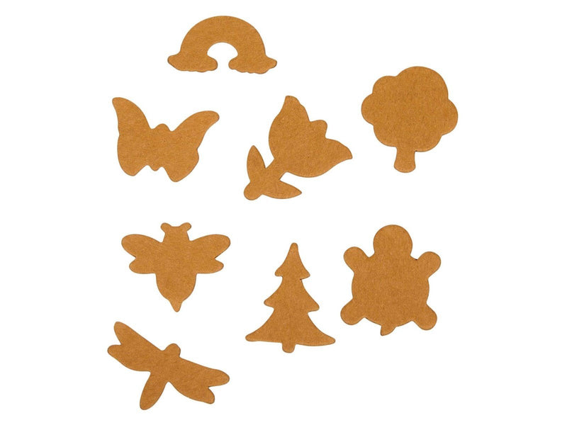 Colorations - Paper Paste Shapes Tones 250 pcs.