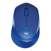 Logitech M330 Silent Plus Wireless Maus (kabellos, blau)