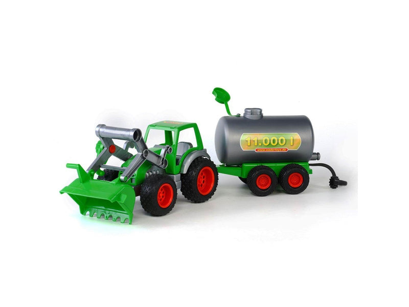 Cavallino Toys Cavallino Tractor with Front Loader and Tanker
