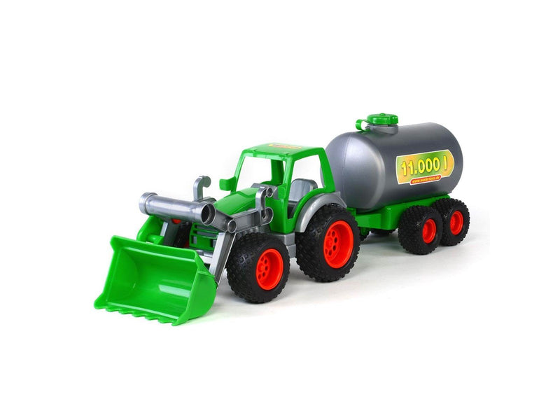 Cavallino Toys Cavallino Tractor with Front Loader and Tanker