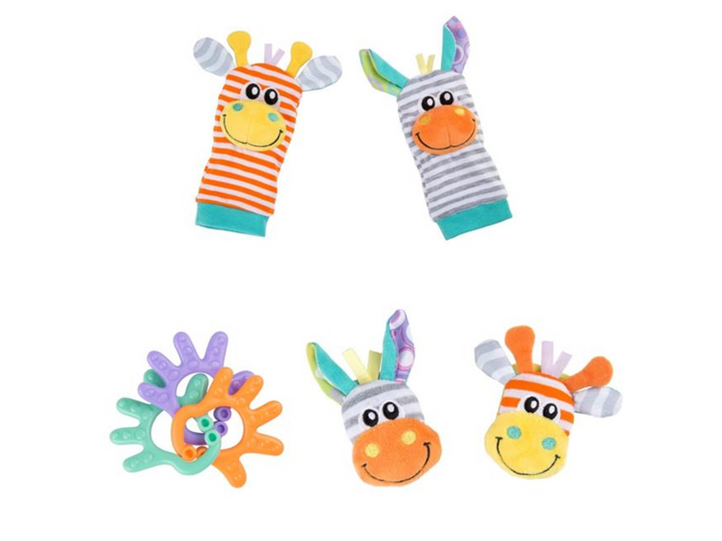 Playgro Jungle Wrist Rattle and Foot Finders