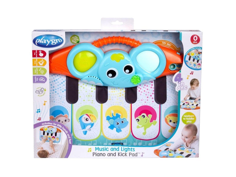 Playgro - Piano/kicking mat w/music & lights