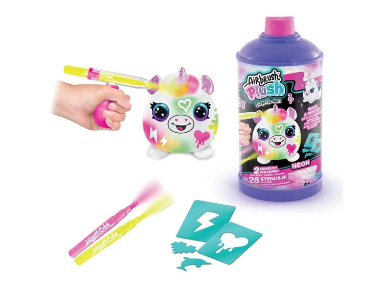 Airbrush Plush Neon mini Mystery Kit PDQ