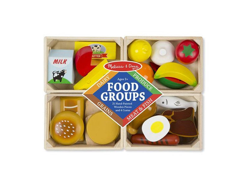 Melissa & Doug Food Groups Set (21 pcs)