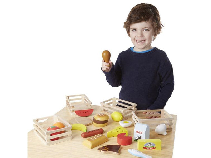 Melissa & Doug Food Groups Set (21 pcs)