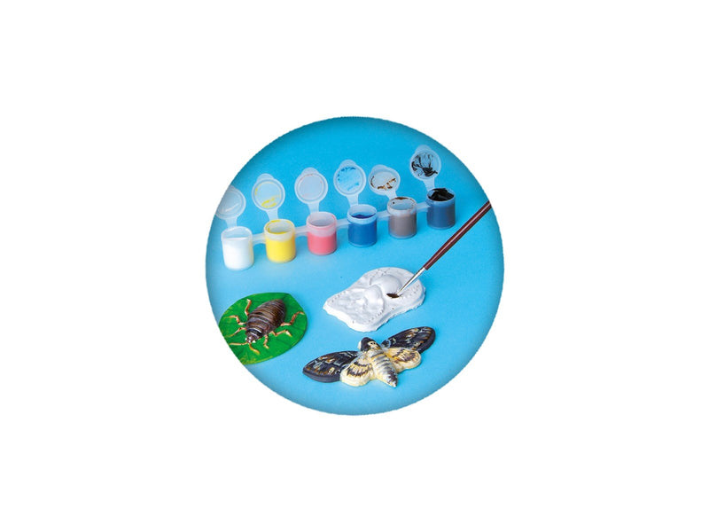 SES Creative Children's Scary Animals Glow in the Dark Casting and Painting Set