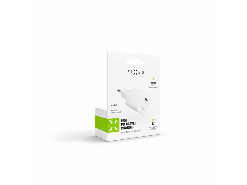 FIXED Super Fast Mini Home Charger USB-C PD 30W White