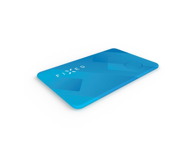 FIXED Tag Card Tracker for Apple Find My Blue