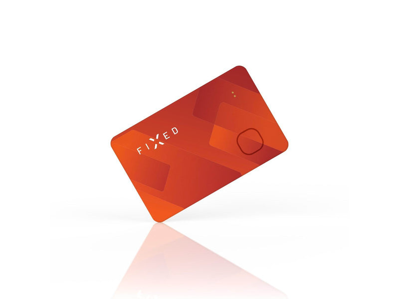FIXED Tag Card Tracker for Apple Find My Orange
