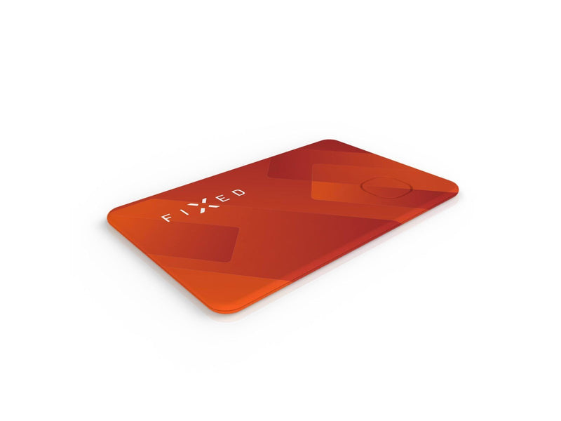 FIXED Tag Card Tracker for Apple Find My Orange