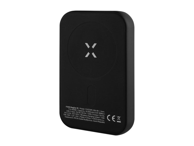 FIXED MagZen Wireless PD 20W Power Bank 10.000 mAh Black Powerbank (Akku) - schwarz - 10000 mAh