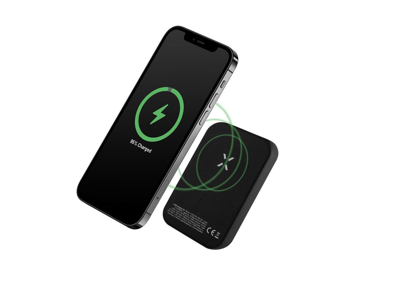 FIXED MagZen Wireless PD 20W Power Bank 10.000 mAh Black Powerbank (Akku) - schwarz - 10000 mAh