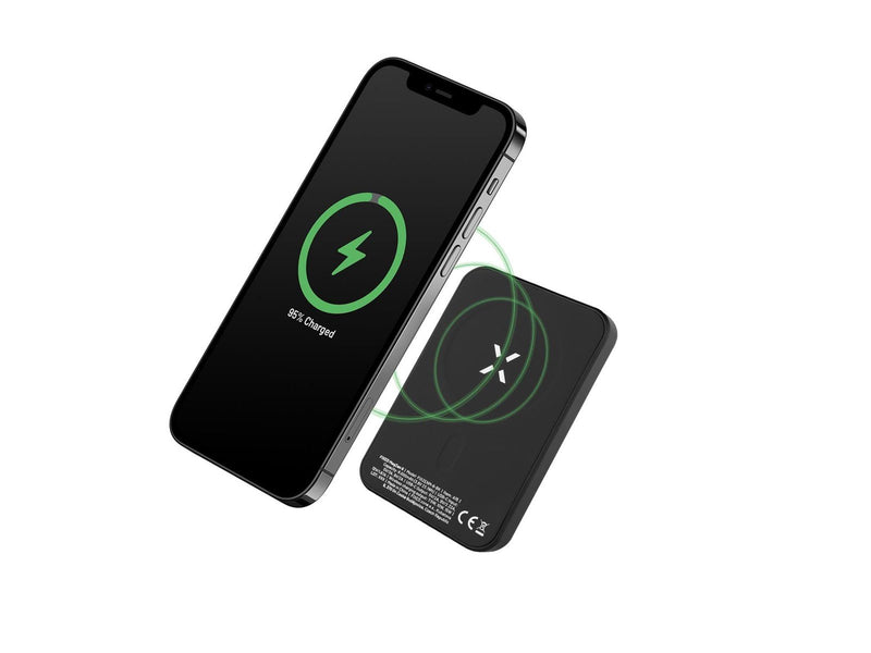 FIXED MagZen Wireless PD 20W Power Bank 6.000 mAh Black