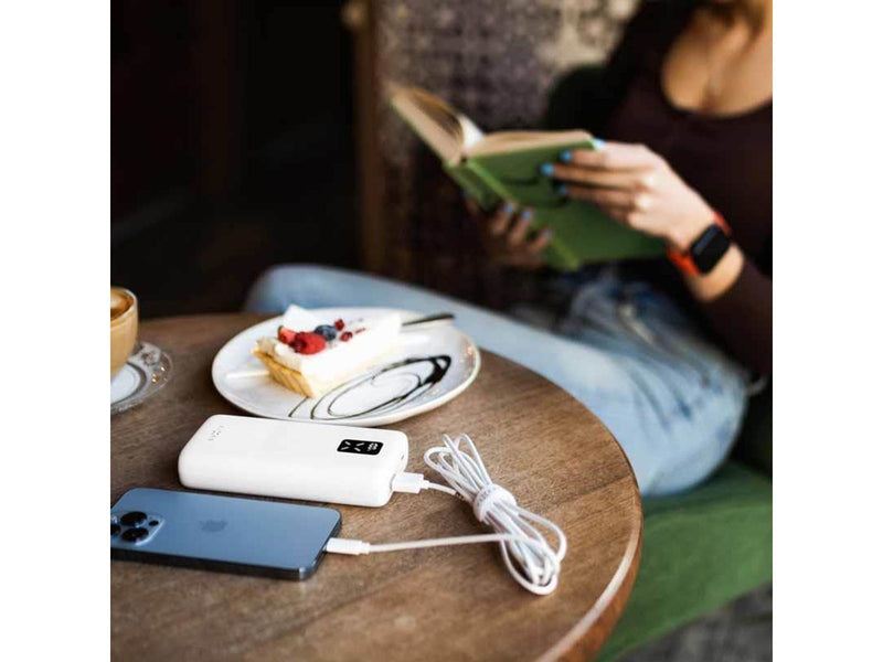 FIXED Zen USB-C PD 20W Power Bank 20.000 mAh White Powerbank (Akku) - Weiß - 20000 mAh