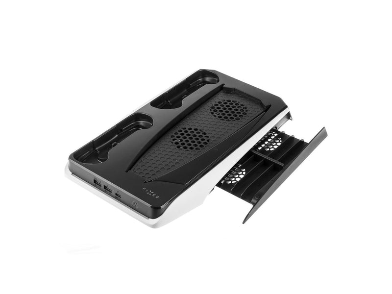 FIXED Multifunctional PS5 Cooling/Charging Station - Miscellaneous Charging cable for wireless game controller - Sony PlayStatio