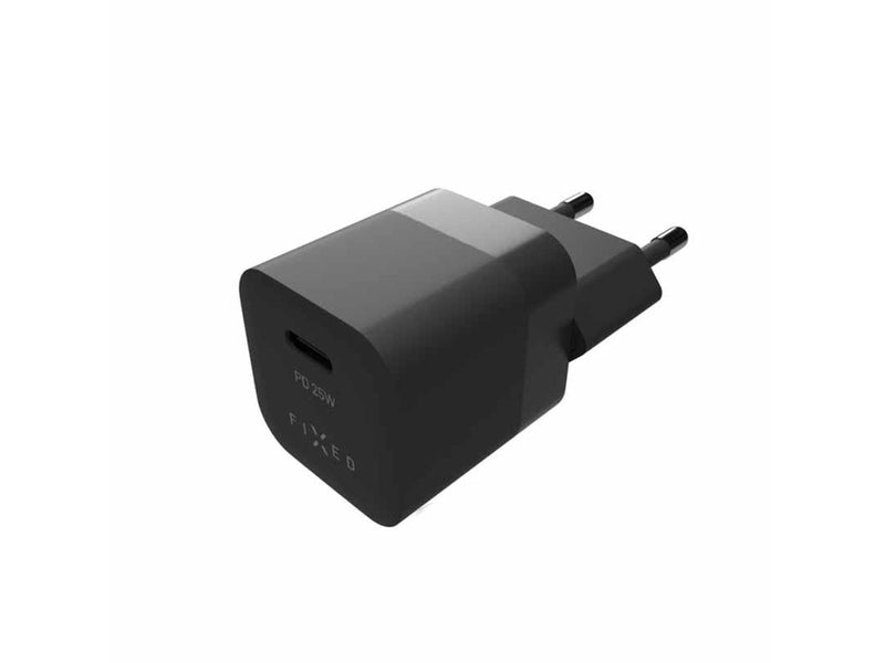 FIXED Super Fast Mini Home Charger USB-C PD 25W Black