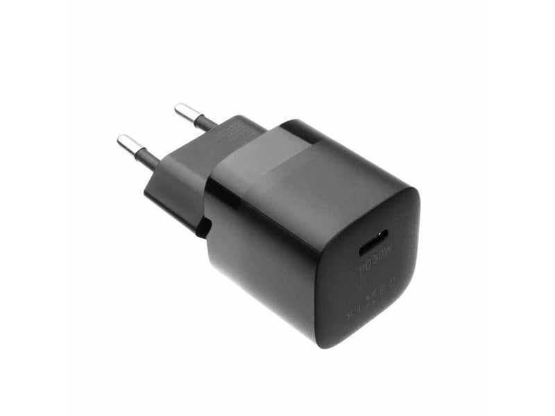 FIXED Super Fast Mini Home Charger USB-C PD 30W Black