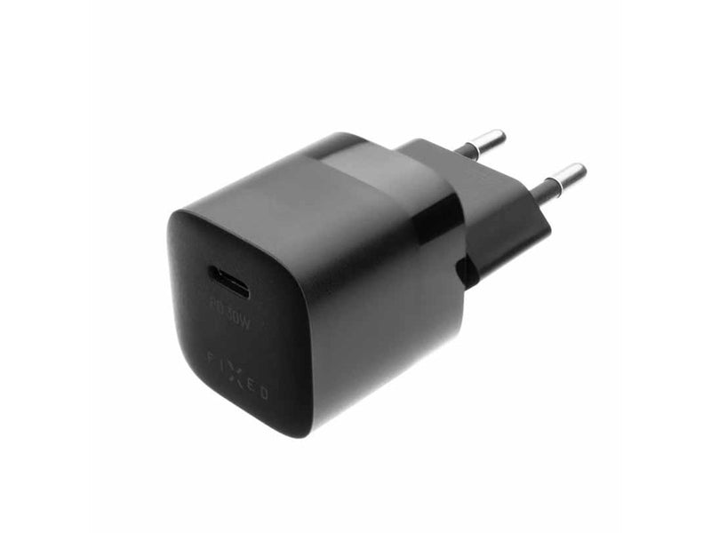 FIXED Super Fast Mini Home Charger USB-C PD 30W Black