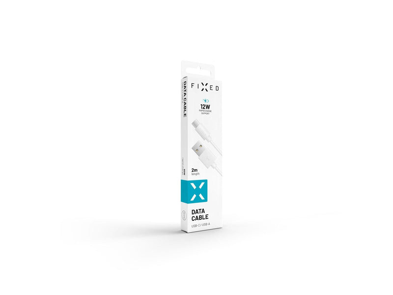 FIXED USB-A to USB-C cable 2m White