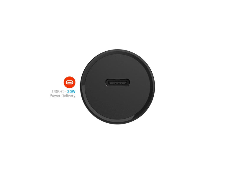 FIXED Fast Car Charger USB-C 20W PD Black
