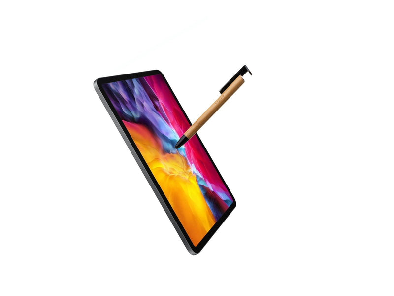 FIXED 3in1 Stylus Pen-Classic pen-Stand function Bamboo