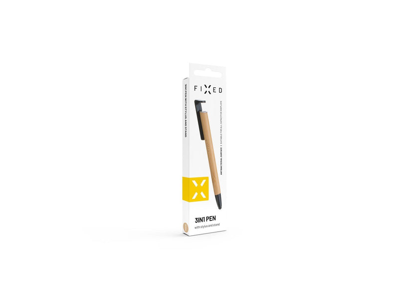FIXED 3in1 Stylus Pen-Classic pen-Stand function Bamboo