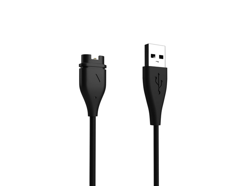 FIXED USB-A Charging Cable for Garmin Smartwatch Black