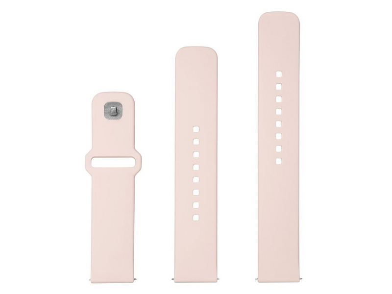 FIXED Silicone Strap Smartwatch Universal 20 mm Pink