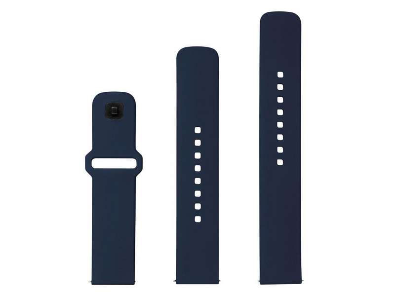 FIXED Silicone Strap Smartwatch Universal 22 mm Blue