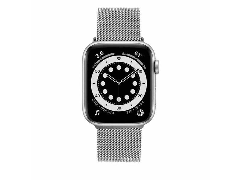 FIXED Mesh Strap for Apple Watch 42/44/45/49mm Silver