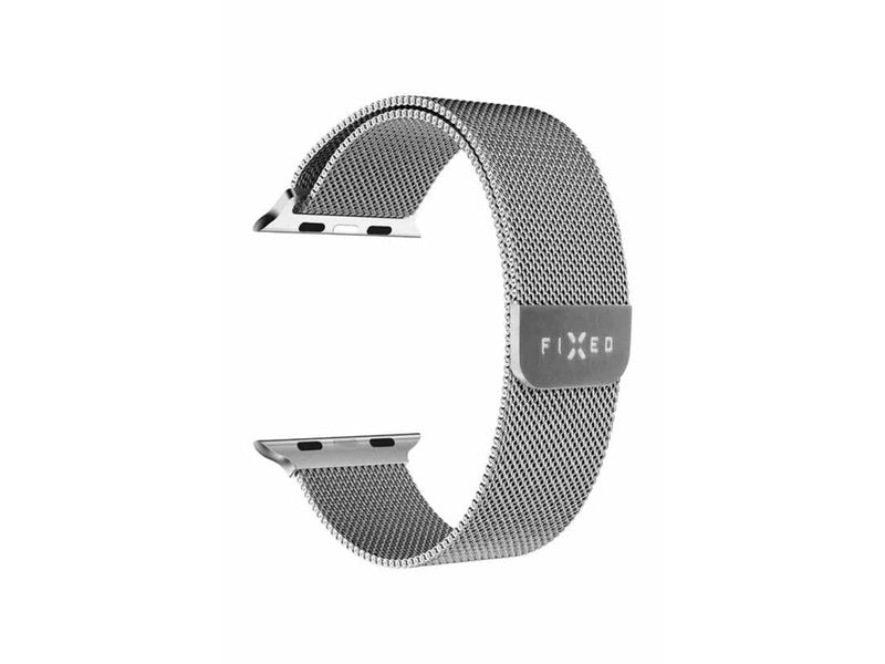 FIXED Mesh Strap for Apple Watch 42/44/45/49mm Silver