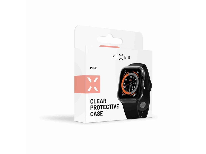 FIXED PURE Case w. Glass for Apple Watch 42 mm Clear