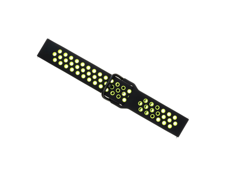 FIXED Silicone Strap for Smartwatch Universal 20mm Lime