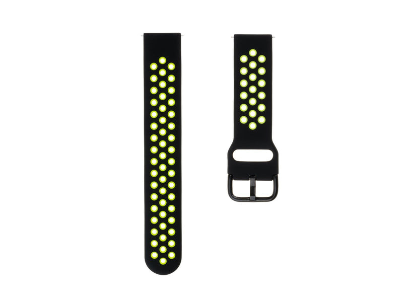 FIXED Silicone Strap for Smartwatch Universal 20mm Lime